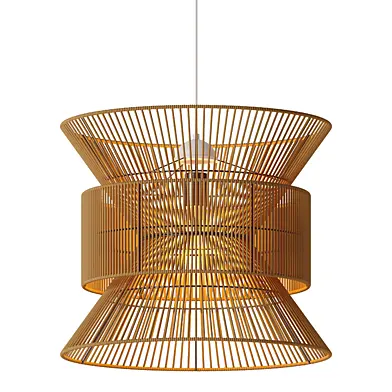 Rustic Hemp Rope Pendant Light