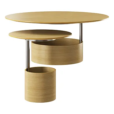 Maze interior parasol table