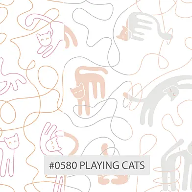 Creativille | Wallpapers | 0580 Playing Cats