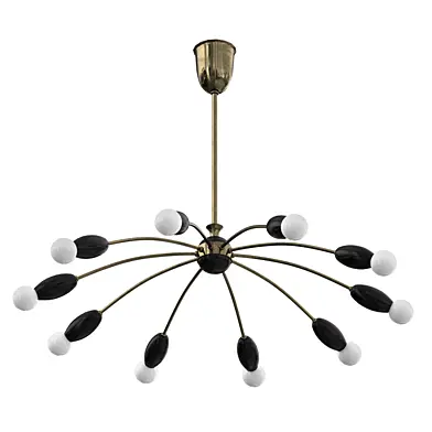 Spider Sputnik Chandelier Stilnovo