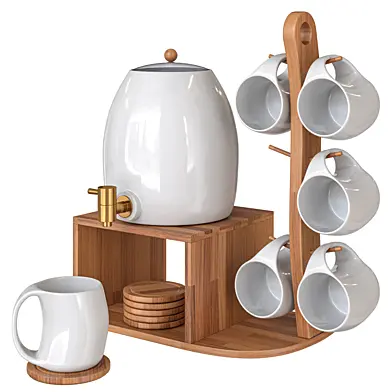 Ceramic Jug Cup Set