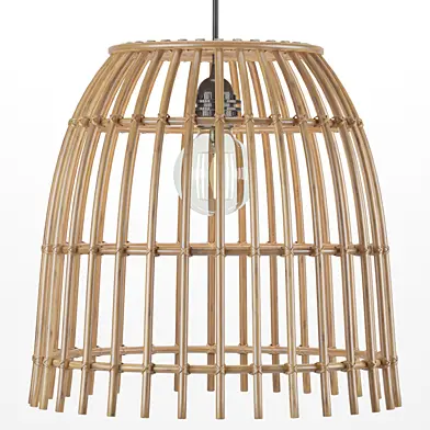 lamp rattan natural