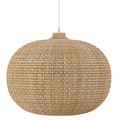 lamp rattan natural