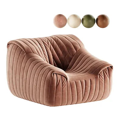 Pair of Sandra lounge chair