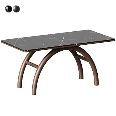 Nordic Home Rectangular Dining Table