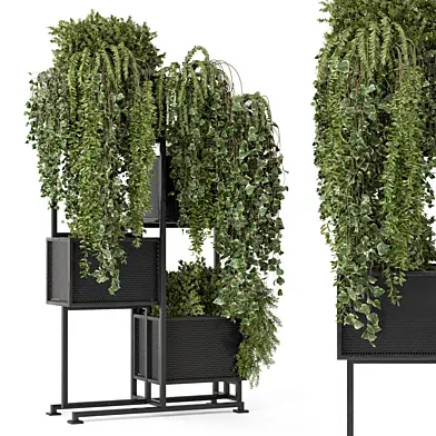 Indoor Plant Metal Box Stand 2782