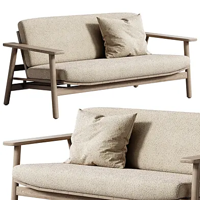Kettal Riva 2 Seater Sofa