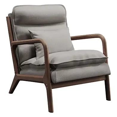 Upholstered Arm Accent Chair