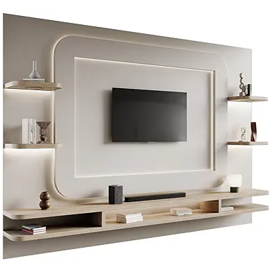 Modern TV Wall 024