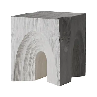 Приставной стол Kelly Wearstler Белый Echo Stool
