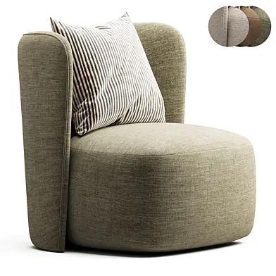 Sclupted Swivel Chair