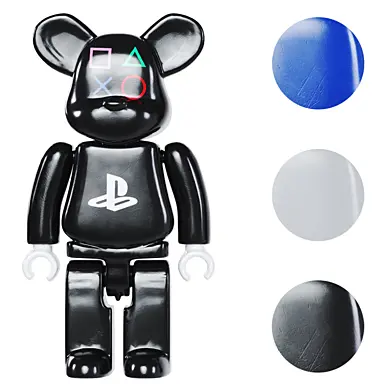 play station bearbrick