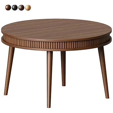 Table ronde avec rangement Calary