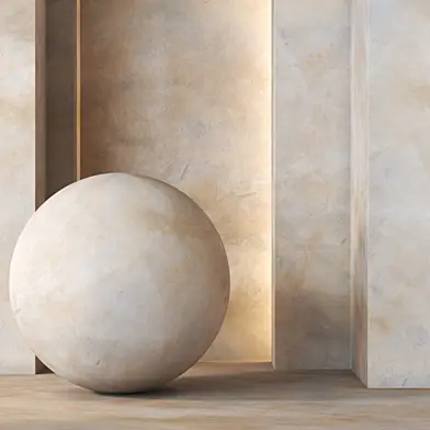 Decorative Rustic Plaster Wall Texture 4K - Seamless