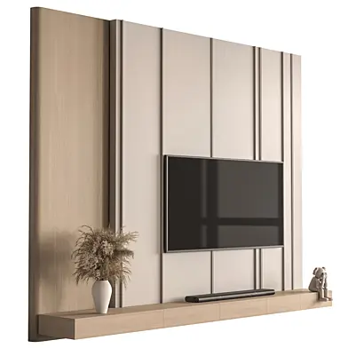 TV Wall Wooden - Set 206