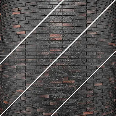 Brick texture black 060