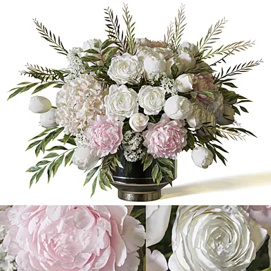 Flower Set 082 cute bouquet