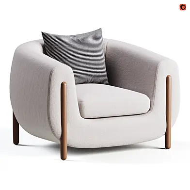 Lyla Chair  Kerbey Ivory