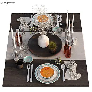 Tableware dining table set 463