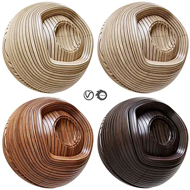 Tiled Wood PBR Material Collection 01