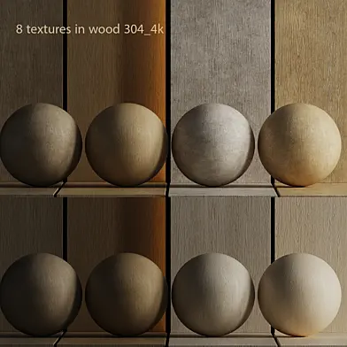 8 textures in wood 304_4k