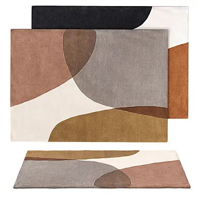 Signatures Urbana Graphic Colourful Wool Rugs