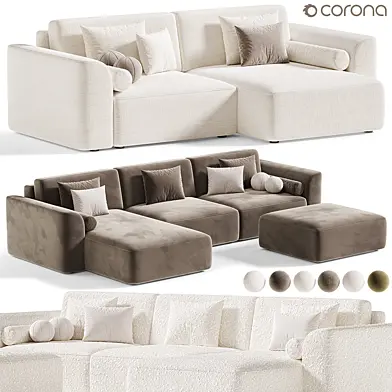 Solana Corner sofa bed