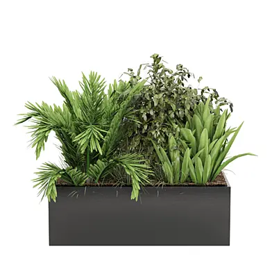 Outdoor Bush and Plants Garden_Set 0030