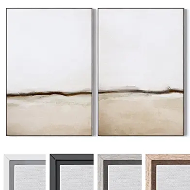 Set of large wall paintings 3426