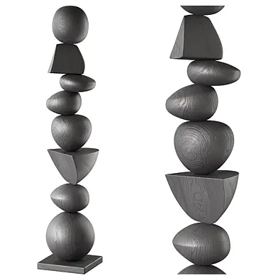 A Sculpture of Dark Elegance