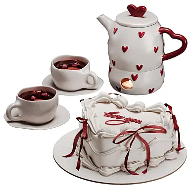 Valentine's day cake
