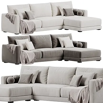 Melbourne Sofa By West Elm 01 | Диван