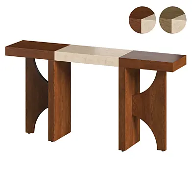 Theodore Alexander Catalina Mineral Console Table