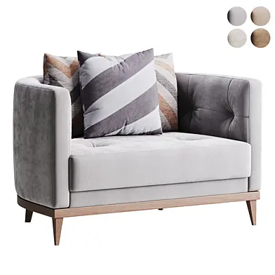 Laskasas Harold Armchair