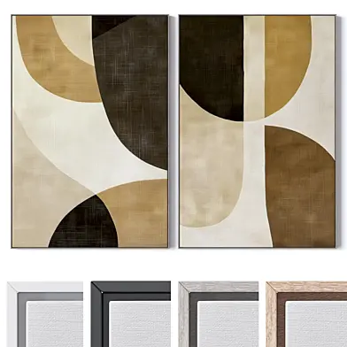 Set of large wall paintings 3446