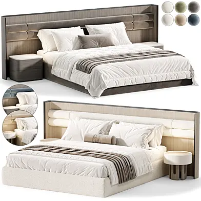 Sunrise Bed by Galotti Radice
