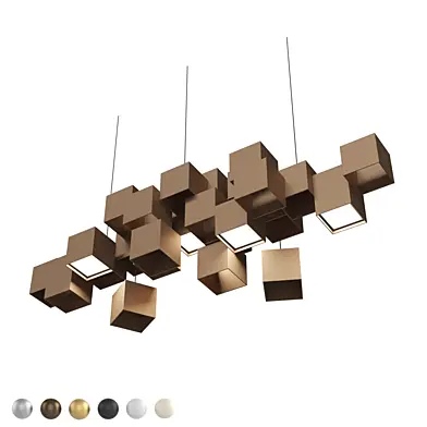 Подвесной светильник/люстра IT Horizont cubes chandelier-930