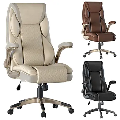 Eureka Ergonomic leather home office chair