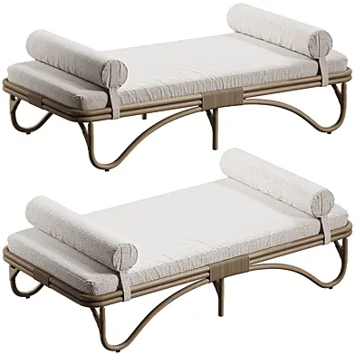 Margot Rattan Daybed
