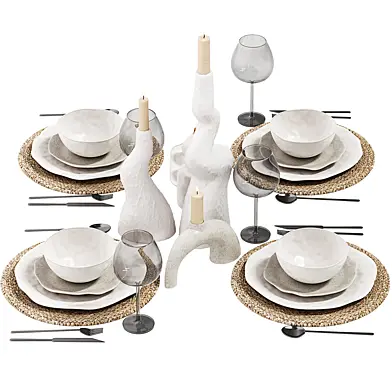 Ethnic table setting