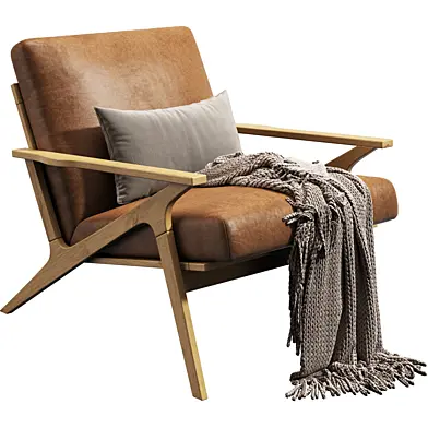 Cavett Wood Frame Chair