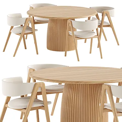 Gala Chair & Round Dining Table