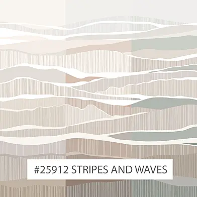 Creativille | Wallpapers | 25912 Stripes and Waves
