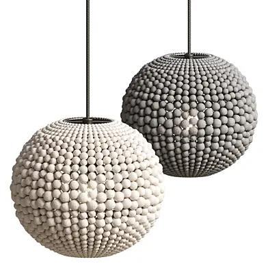 Sphere Beaded Pendant Light