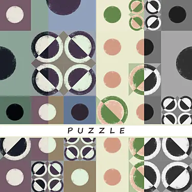 Дизайнерские обои PUZZLE pack 8