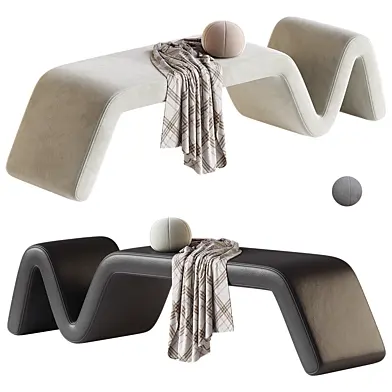 Interior bench Wave