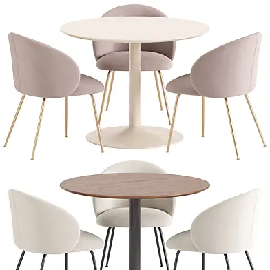 Luisa Chair and Menorca Table