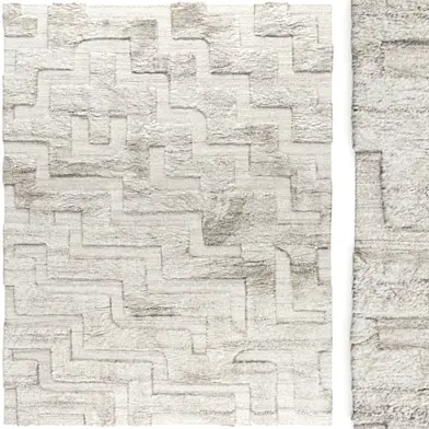 Luxury Modern NORDIC KNOTS - BOHO RUG
