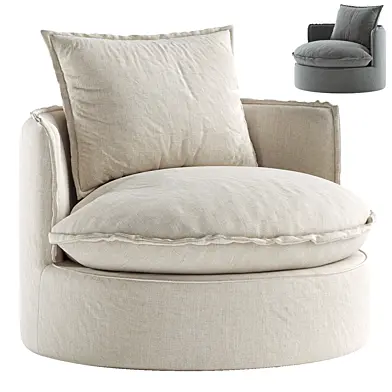 Neva Round Swivel Chair