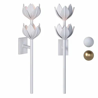 Alberto Large Two Tier Sconce